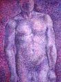 05 - Er bleibt Acryl, 60 x 80 cm